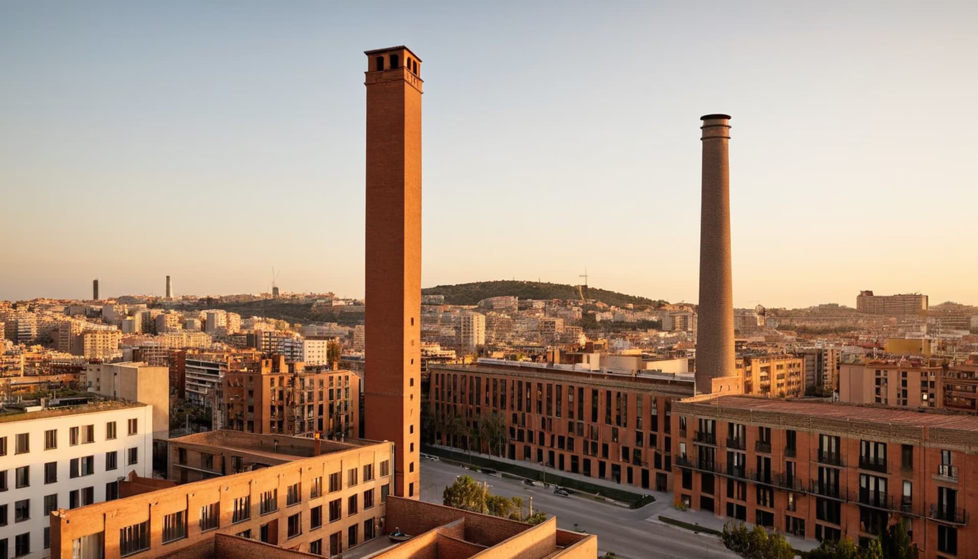Barrio de Sant Martí en Barcelona