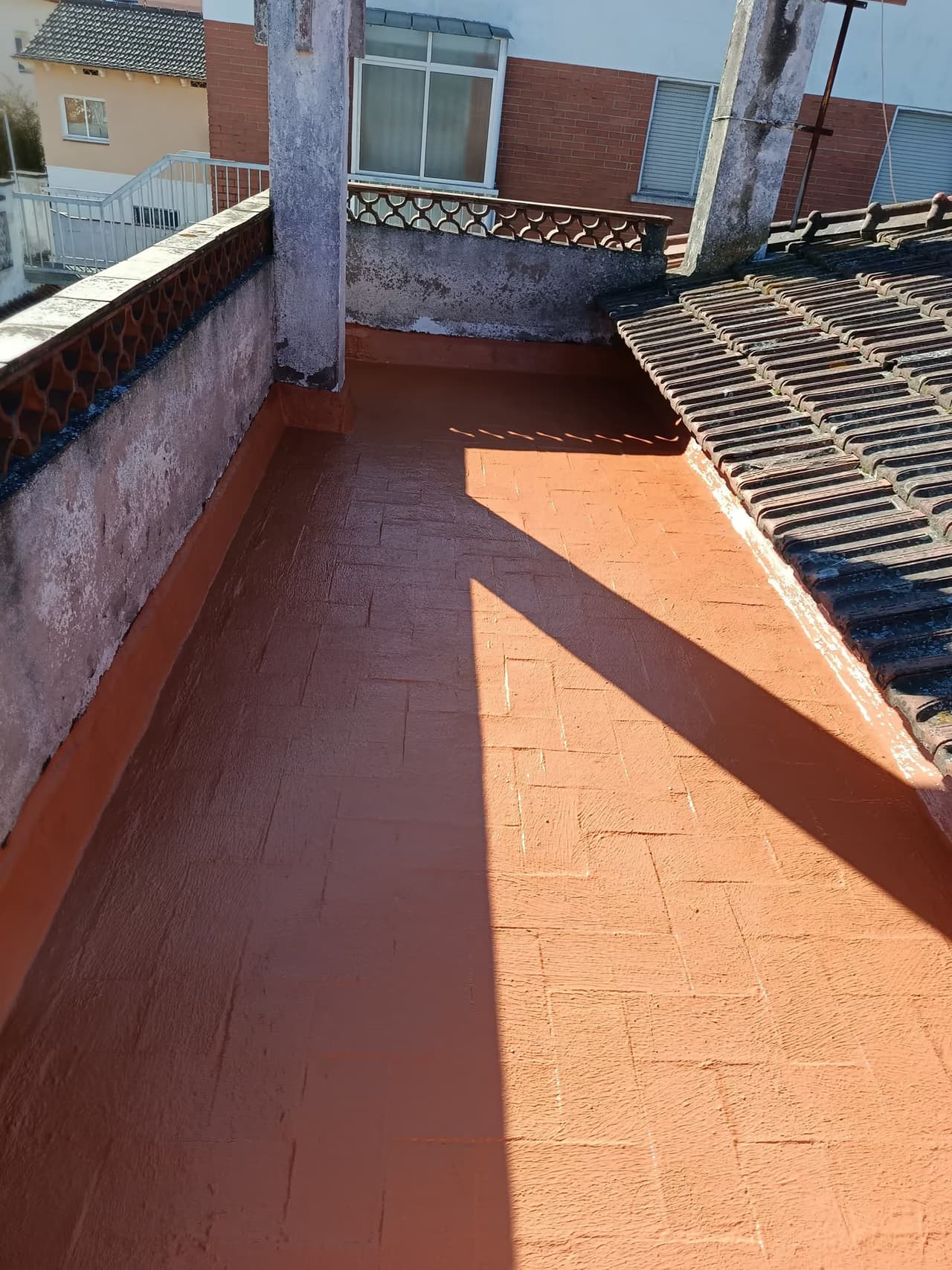 Impermeabilizaciones en un edificio