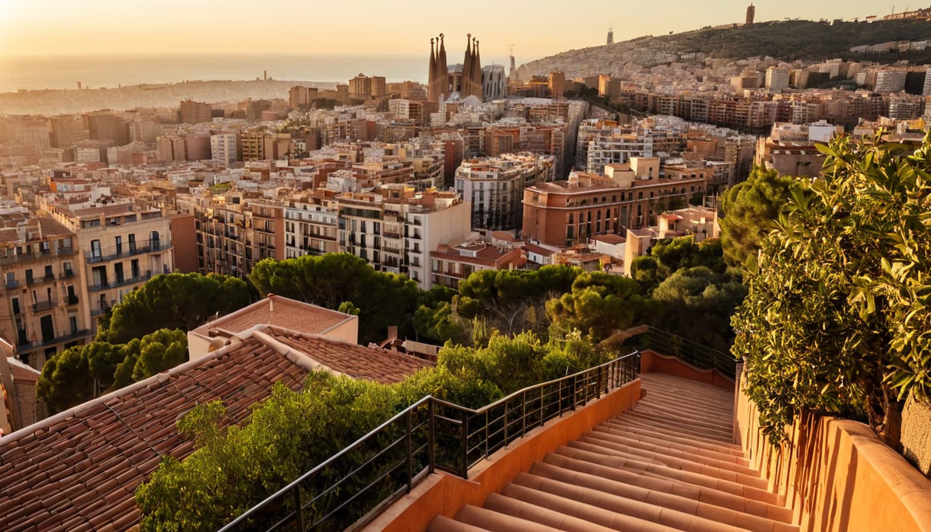 Barrio de Horta-Guinardó en Barcelona
